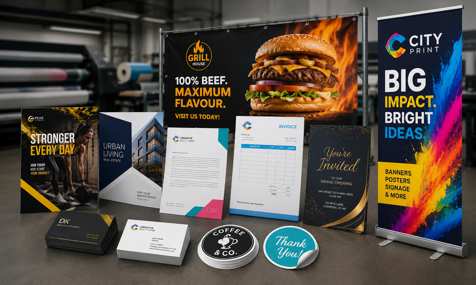 City Print Liverpool – full range of print products